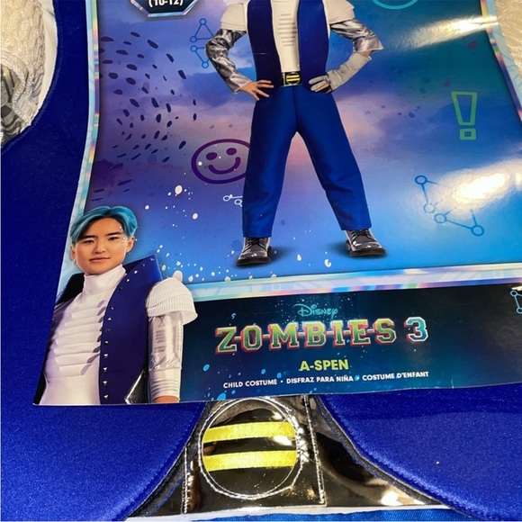 Disney Zombies 3 A-Spen Alien Halloween Costume - Picture 5 of 7